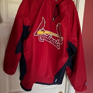 St. Louis Cardinals Stitched Lettering Pullover.